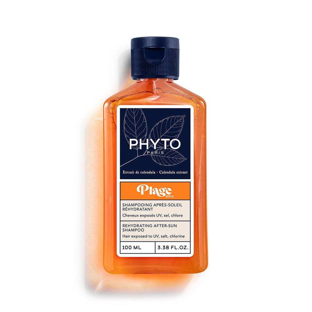 Phyto Paris Beach Rehydrating After-Sun Shampoo Hair exposed to UV Salt and Chlorine 100ml