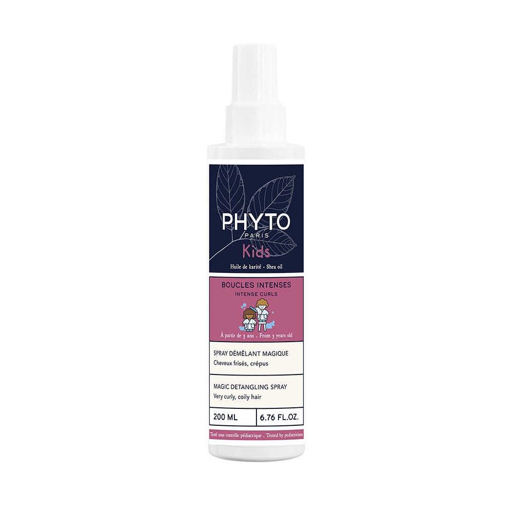 Phyto Paris Intense Curls Magic Detangling Spray KIDS Curly and Frizzy Hair 200ml