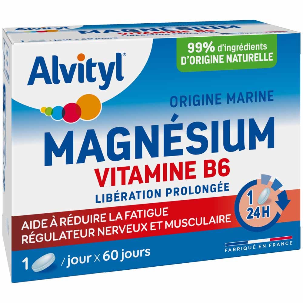 Alvityl Magnesium Vitamin B6 60 Tablets