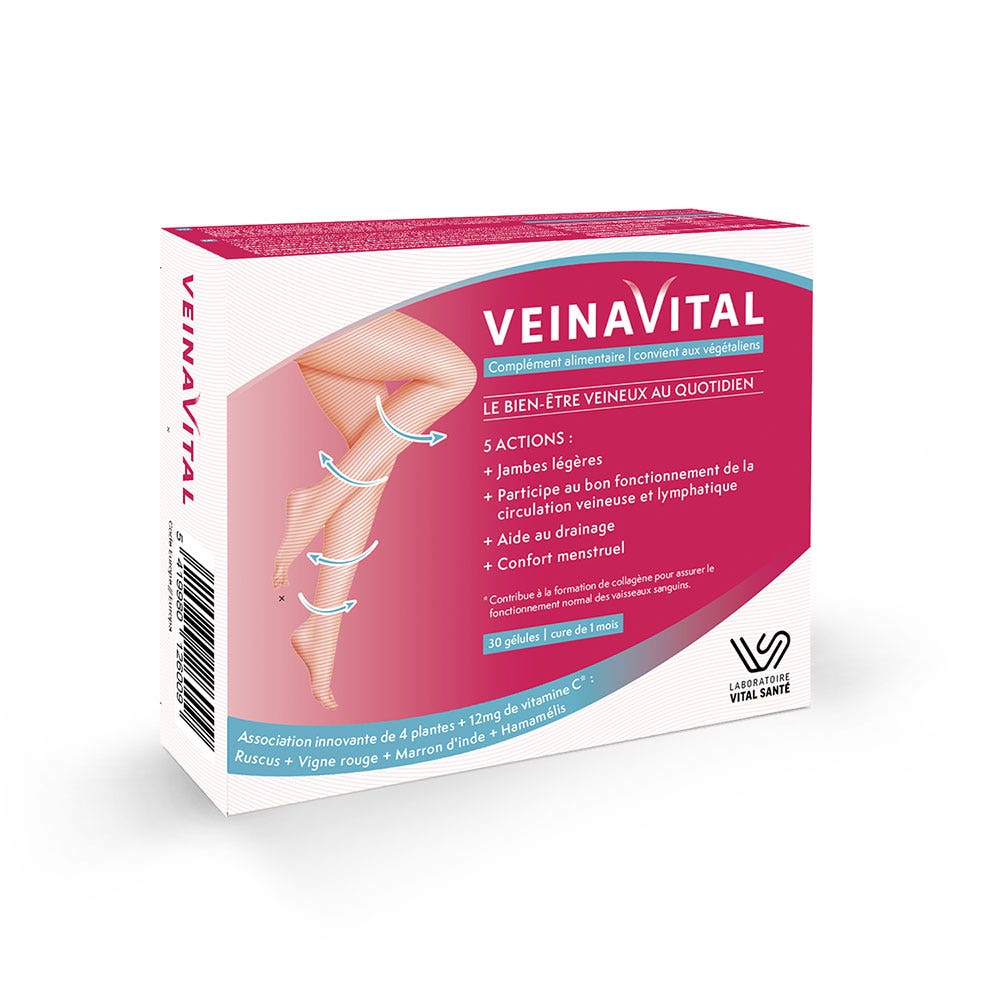 Vital Santé Veinavital 30 capsules