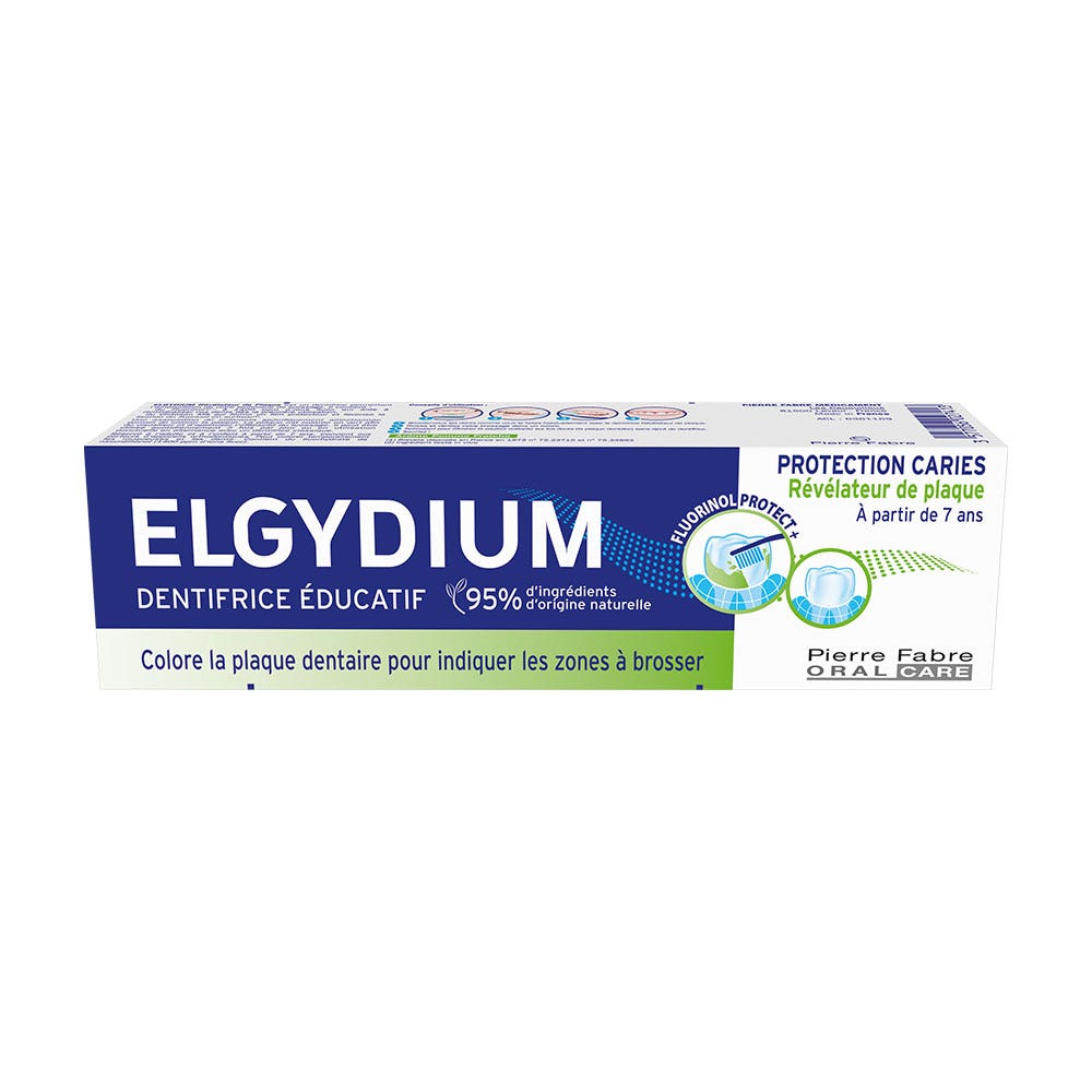 Elgydium Educational Toothpaste Plaque Revealer A partir de 7 ans 50ml