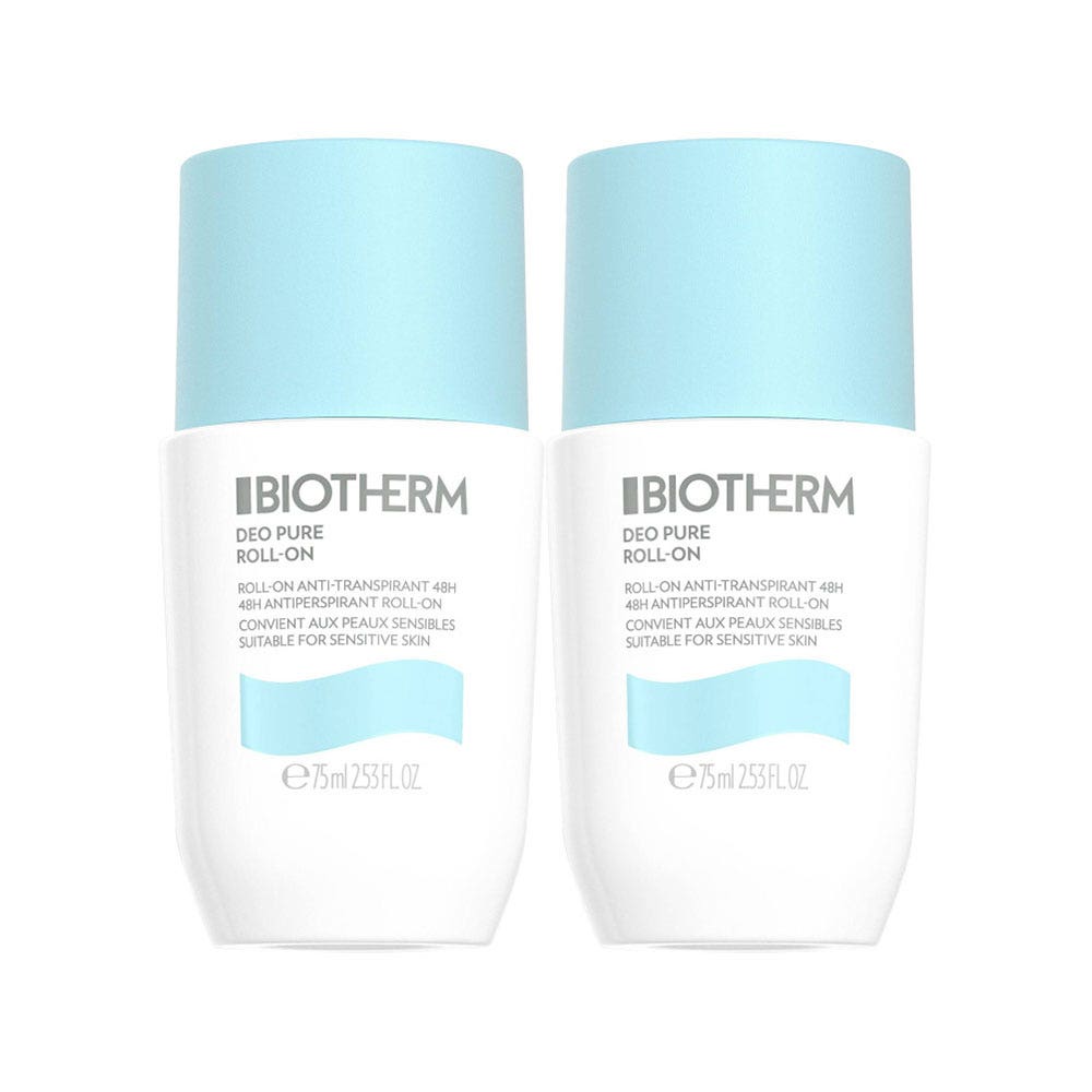 Biotherm Deo Pure Anti-perspirant roll-on 2 x 75 ml