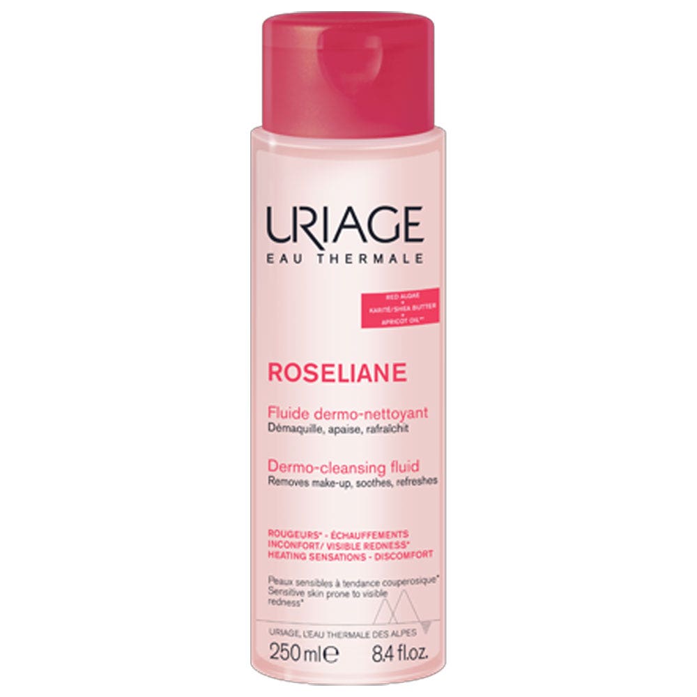 Uriage Roseliane Dermo Cleansing Fluid Sensitive Skins 250ml