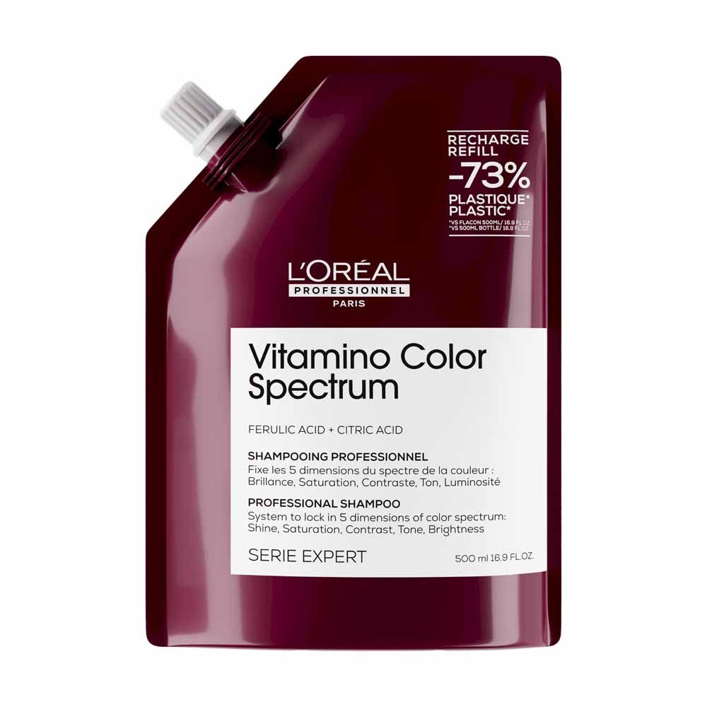 L'Oréal Professionnel Vitamino Color Spectrum Protective Eco-Recharge shampoo for coloured hair 500ml