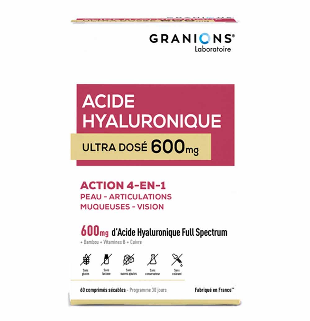 Granions Hyaluronic acid 600 mg 60 tablets