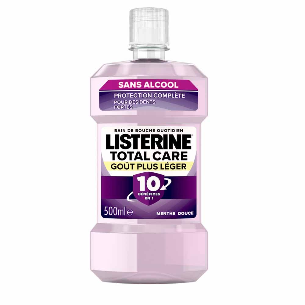 Listerine Total Care Mouthwash Sweet Mint Lighter Taste 500ml