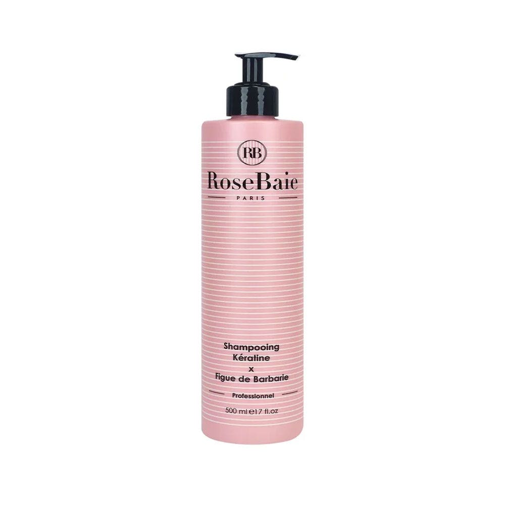 Rosebaie Barbary fig Shampoing Kératine 500ml