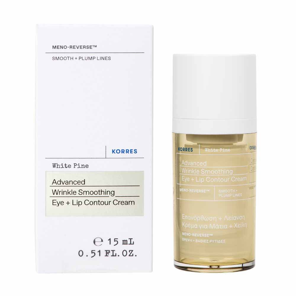 Korres White Pine - MenoReverse Smoothing Eye & Lip Contour 15ml