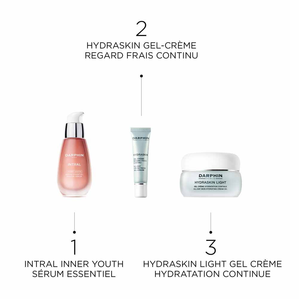 Émulsion Hydratante Darphin Hydraskin Essential - 50 Ml, Hydratation Continue, FPS 0, Neuf
