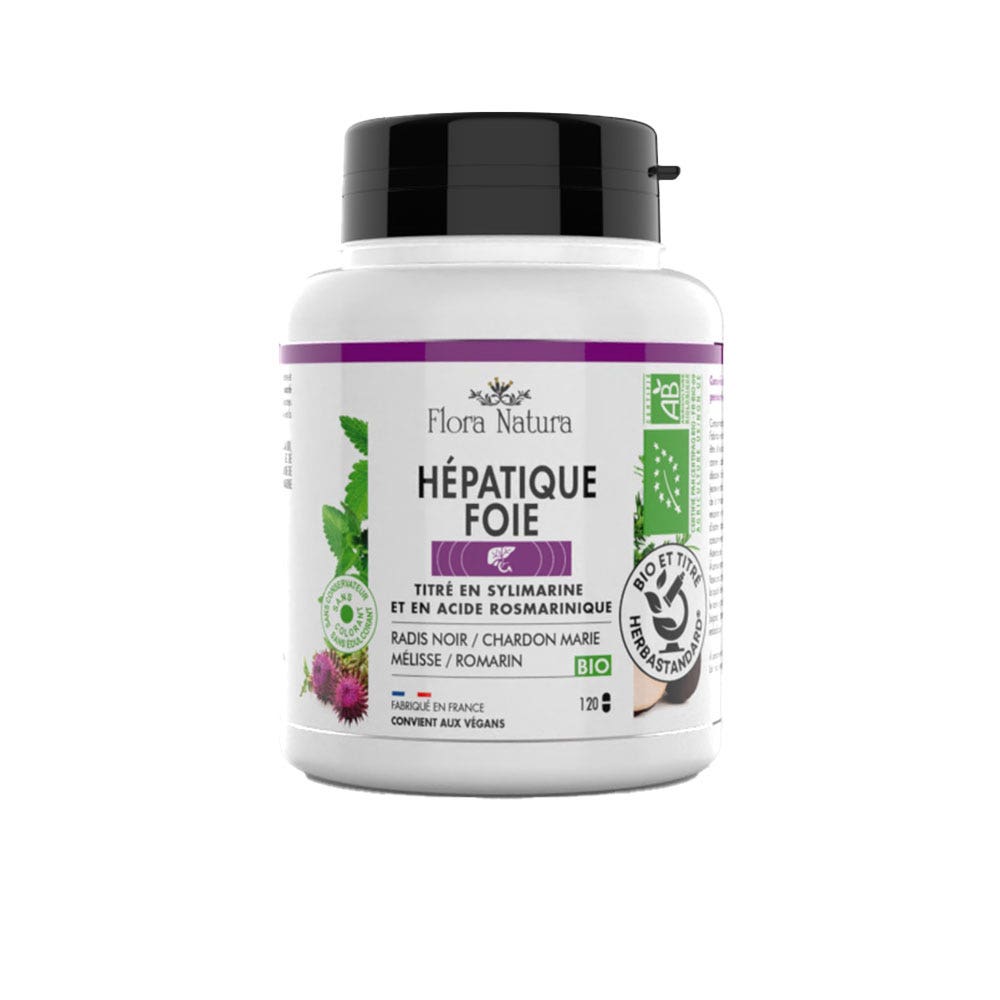 Flora Natura Complexe 4+ Liver & Hepatic Support 120 capsules
