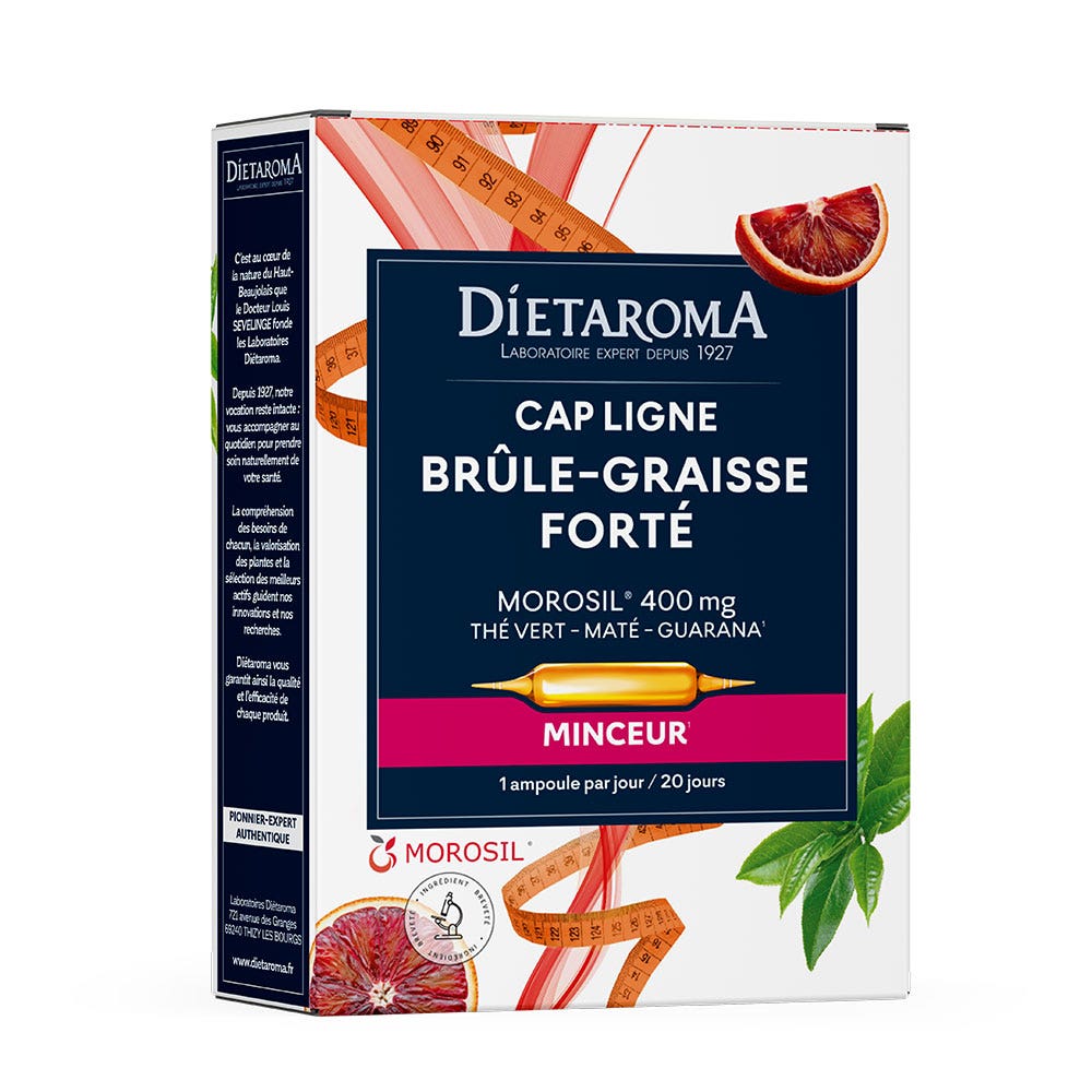 Dietaroma Capligne Fat Burner Forté 20 Ampulas