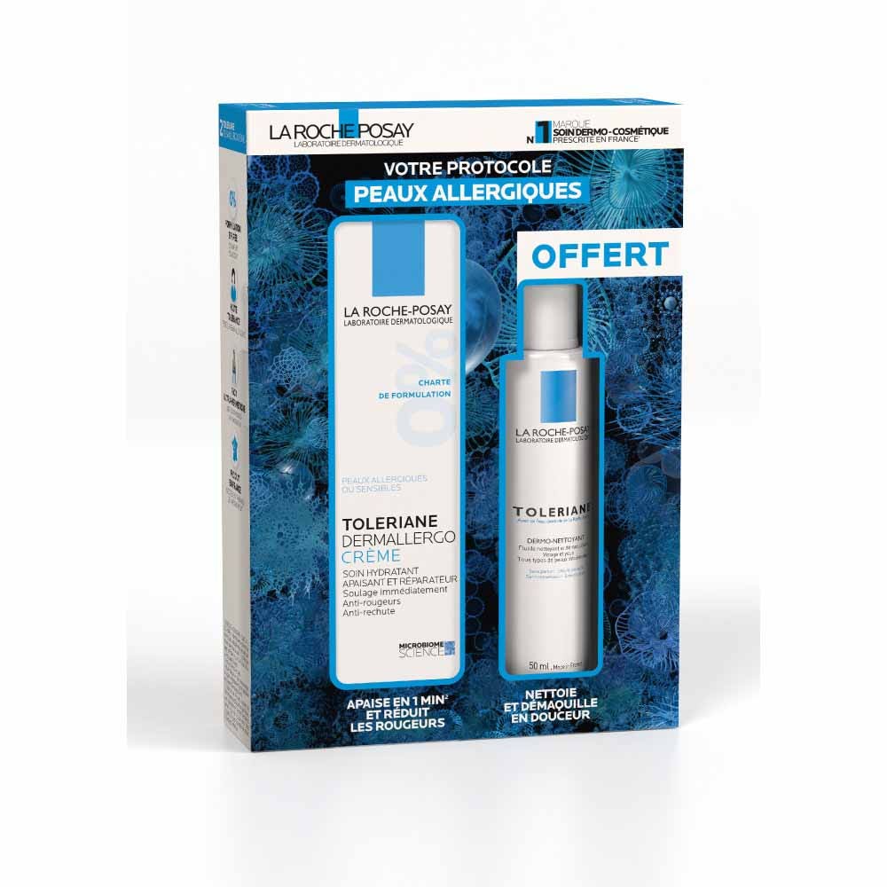 La Roche-Posay Toleriane Dermallergo Cream 40ml + Free Dermo-Cleanser