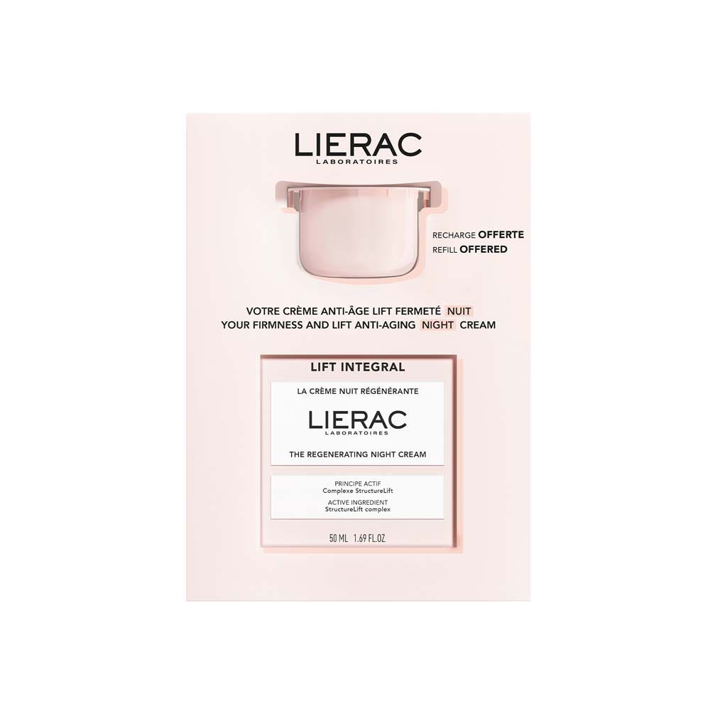 Lierac Lift Integral Gift set regenerating night cream + free refill 100 ml