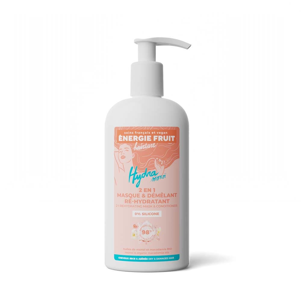Energie Fruit 2-in-1 monoi and organic macadamia oil mask damaged hair 300 ml