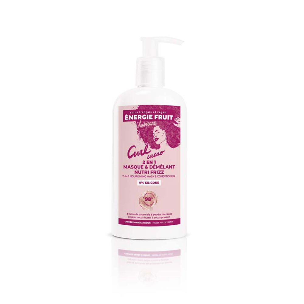 Energie Fruit Nutri Intense 2in1 Powder and Organic Cocoa Butter Mask Curly to frizzy hair 300ml