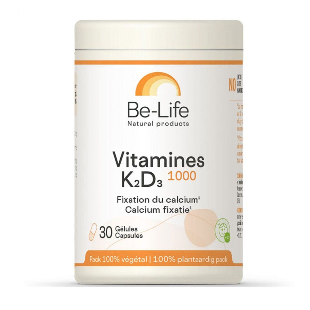 Be-Life Vitamin K2+D3 1000 60 capsules