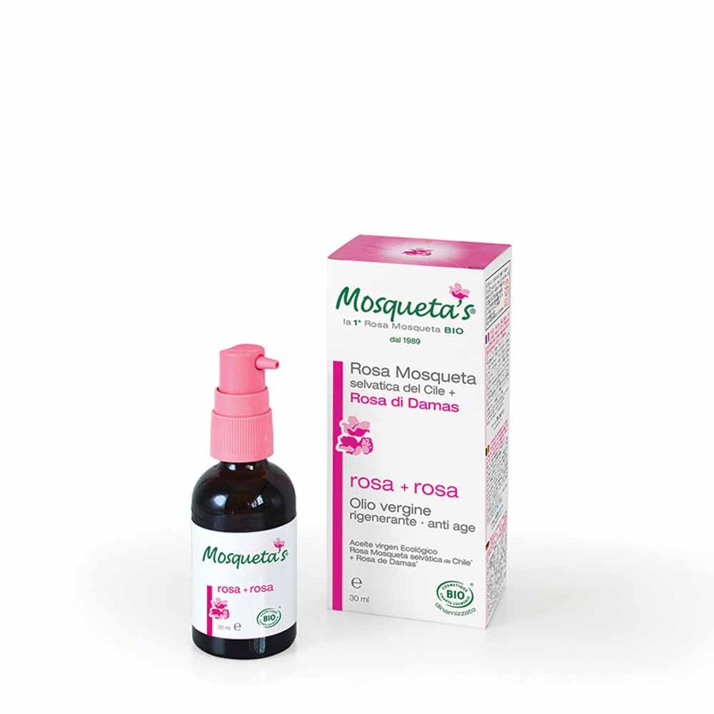 Kosmeo Mosqueta's Rosehip Oil from Chile + Damask Rose 50ml