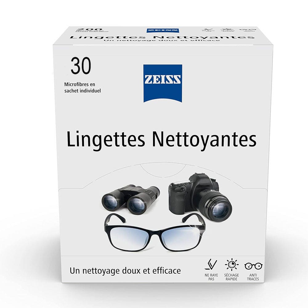 Zeiss Cleaning Wipes For Glasses x30