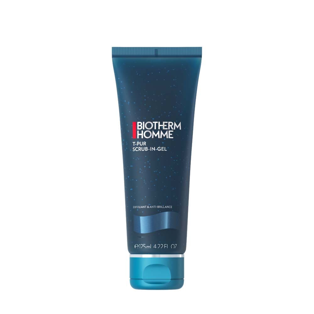Biotherm T Pur Purifying Scrub Cleansing Gel for L'Homme 125ml