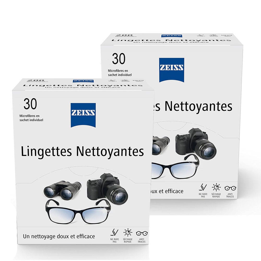 Zeiss Cleaning Wipes For Glasses X30 2x30