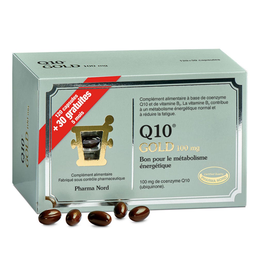 Pharma Nord Q10 Gold 120 + 30 Capsules
