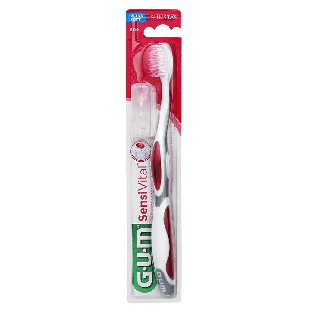 Gum SensiVital+ G.u.m 509 Sunstar Sensivital Ultra Soft Toothbrush