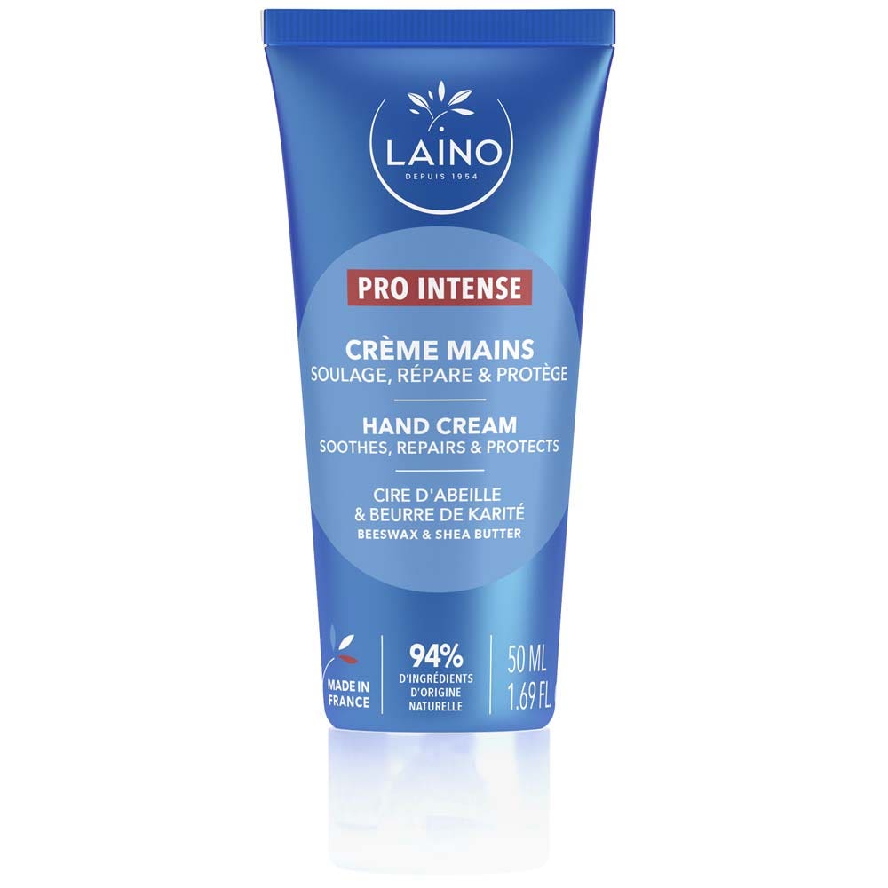 Laino Pro Intense Hand Cream For Dry And Chapped Hands Cire D'abeille Et Karité 50ml