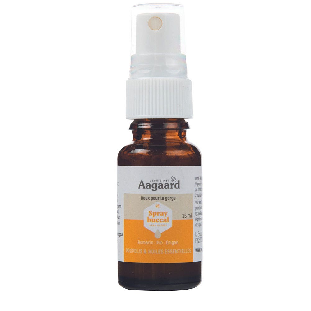 Aagaard Mouth Spray Doux pour la gorge 15ml