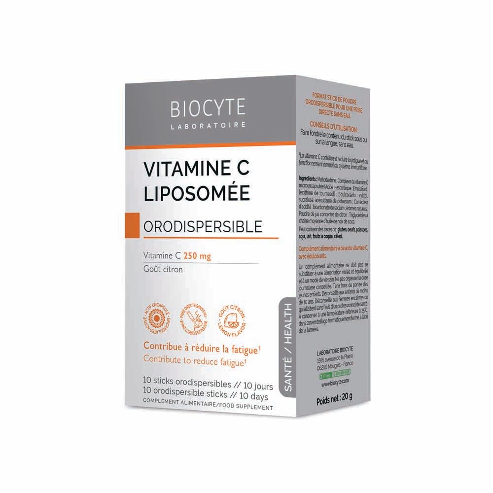 Biocyte Health Vitamin C Liposomee 10 Sticks 10 Sticks
