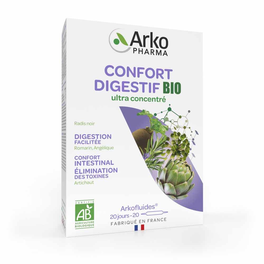 Arkopharma Arkofluides Arkofluide Digestion 20 Blisters
