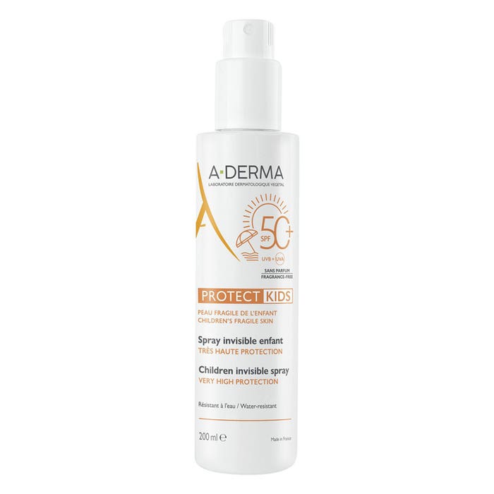 Invisible Sprayforkids A-Derma Protect Spray Invisible Enfant très haute protection SPF50 ...