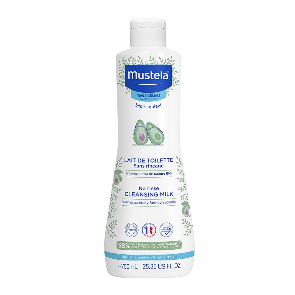 Mustela Baby Cleansing Milk 750 ml