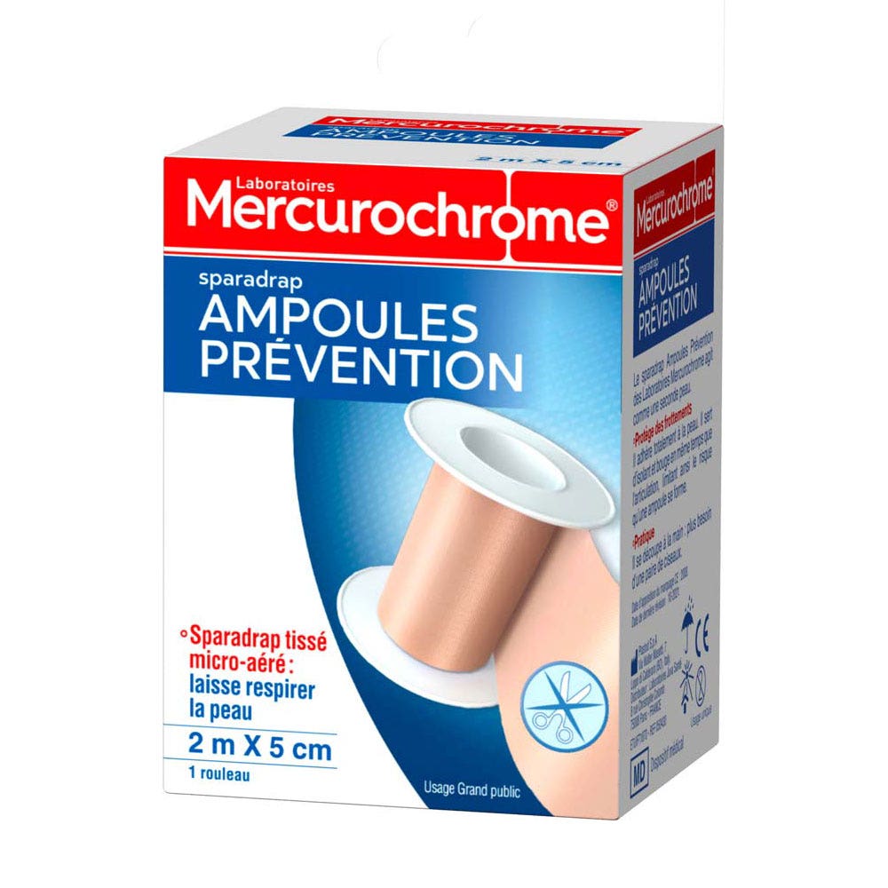 Mercurochrome Plasters Ampulas 2 M X 5 M