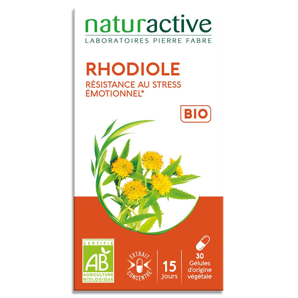Naturactive Rhodiola organic 30 vegetable capsules