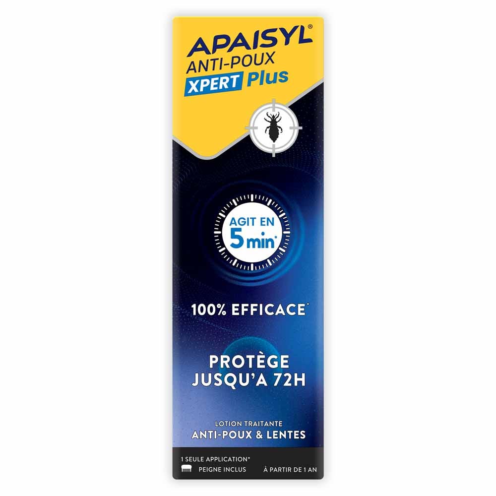 Apaisyl Anti-lice Lentes & Xpert Plus lotion 200 ml