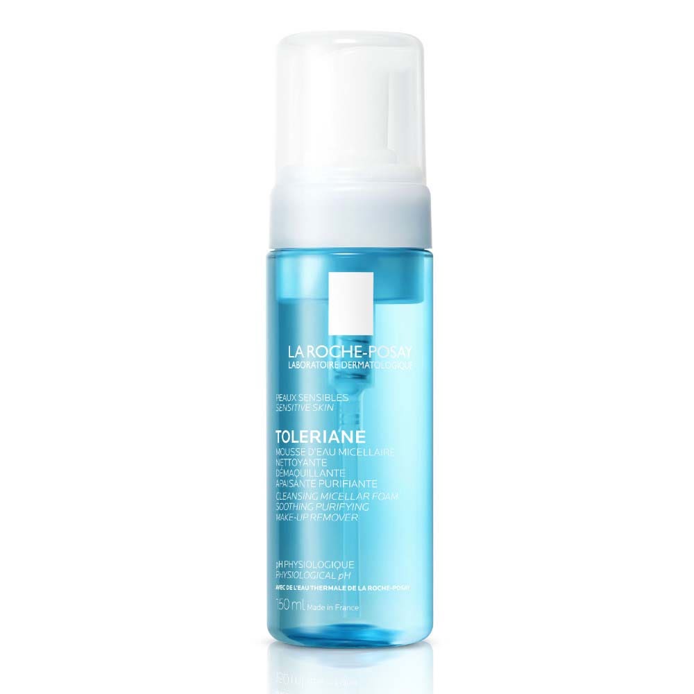 La Roche-Posay Toleriane Cleansing and Make-Up Removing Micellar Water Foam with Thermal Water Sensitive Skin 150ml