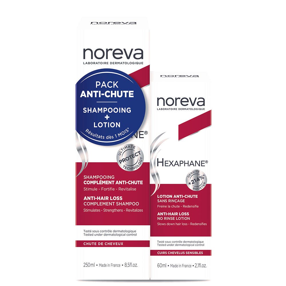 Noreva Hexaphane Anti-Hair Loss Shampoo and Lotion Pack