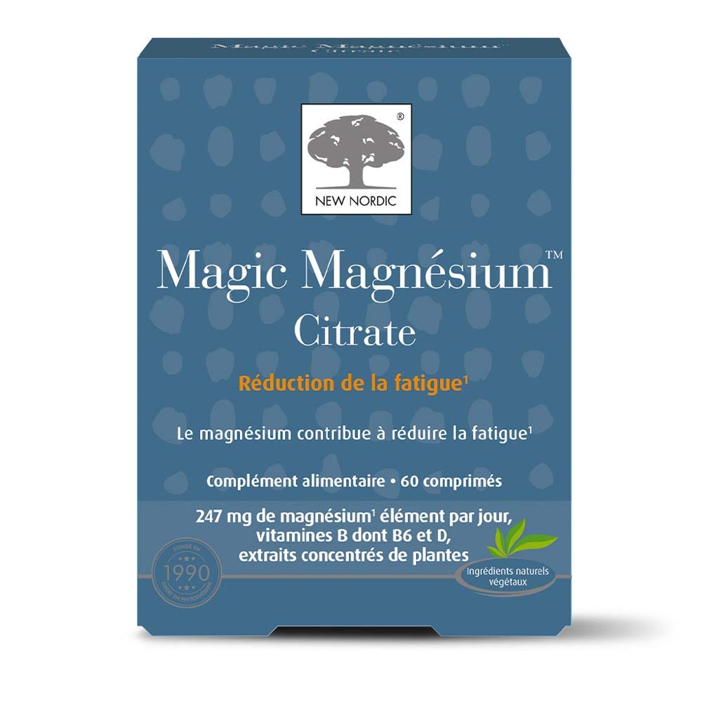 New Nordic Magic magnesium magnesium citrate form 60 tablets