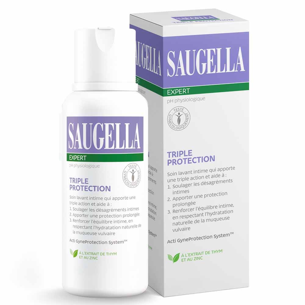 Saugella Triple protection intimate wash intimate discomfort 250 ml