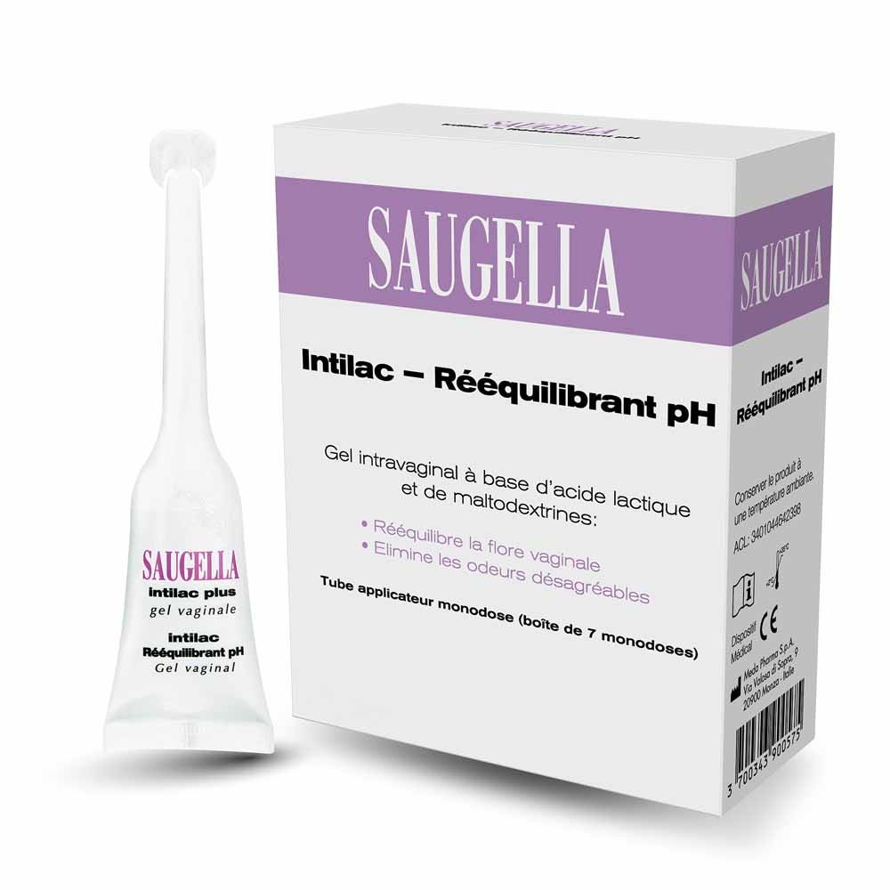 Saugella Intilac Intilacrebalancing Ph 7 Single Doses Rééquilibrant pH 7 Monodoses