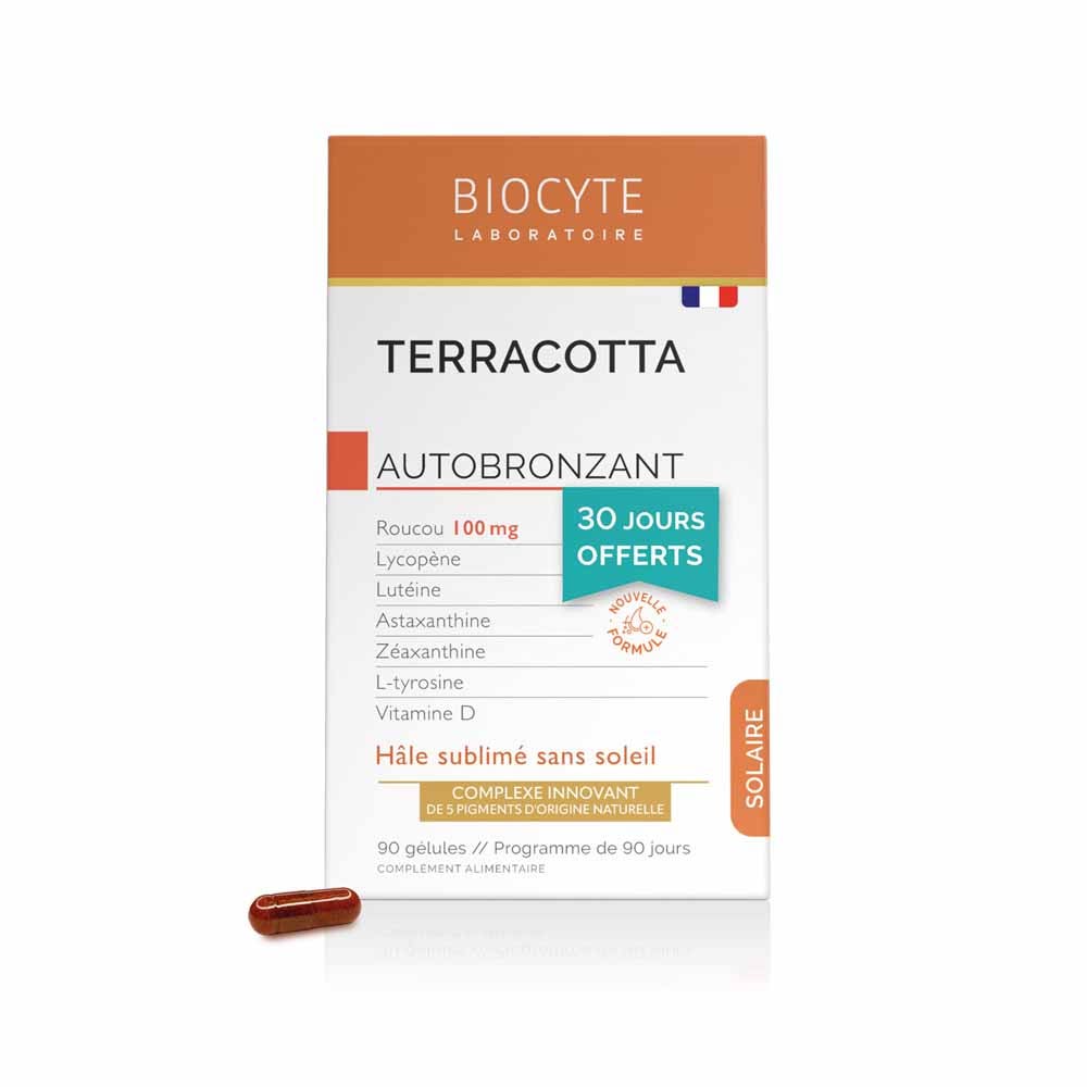 Biocyte Suncare Sun-kissed glow self-tanning lotion 90 capsules