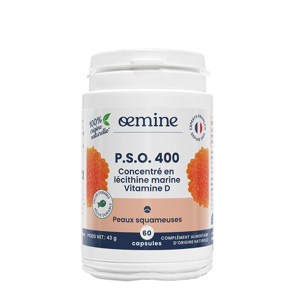 Oemine PSO 400 marine lecithin 60 capsules