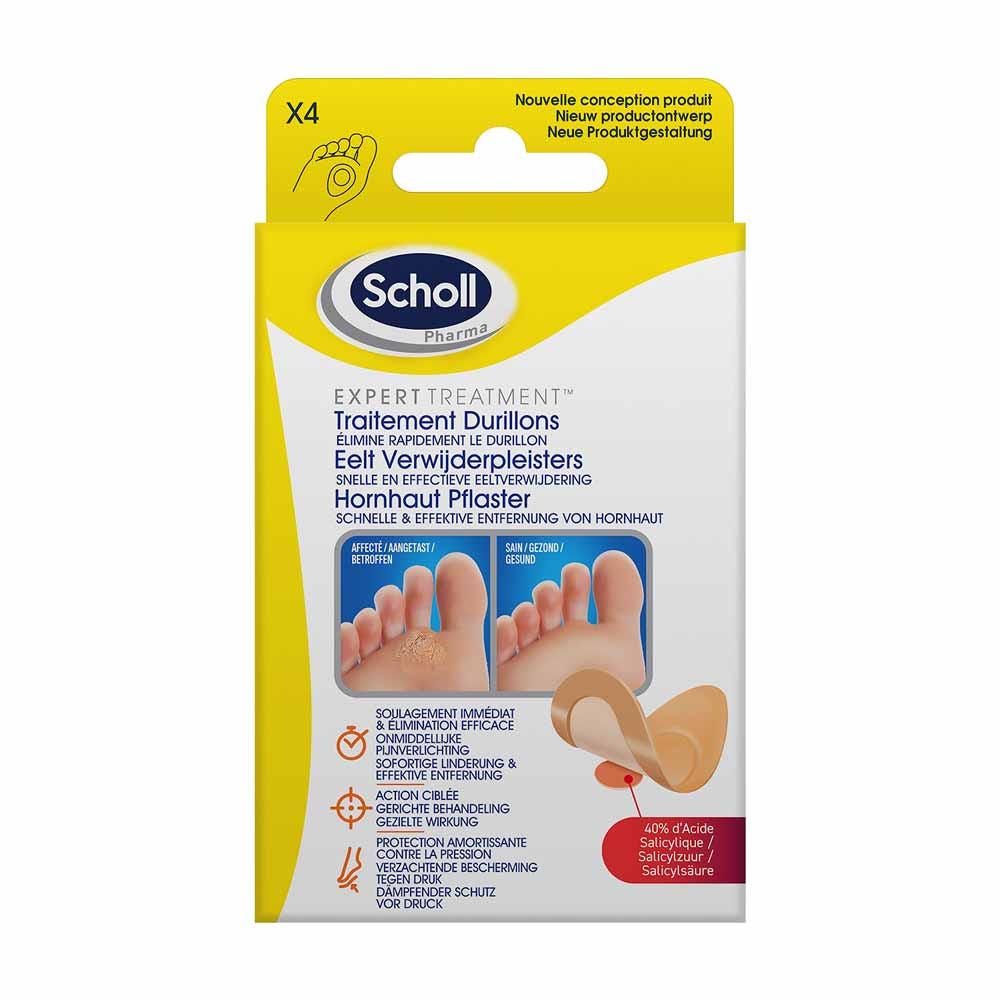 Scholl Corn and callus treatment plasters 2 x 4