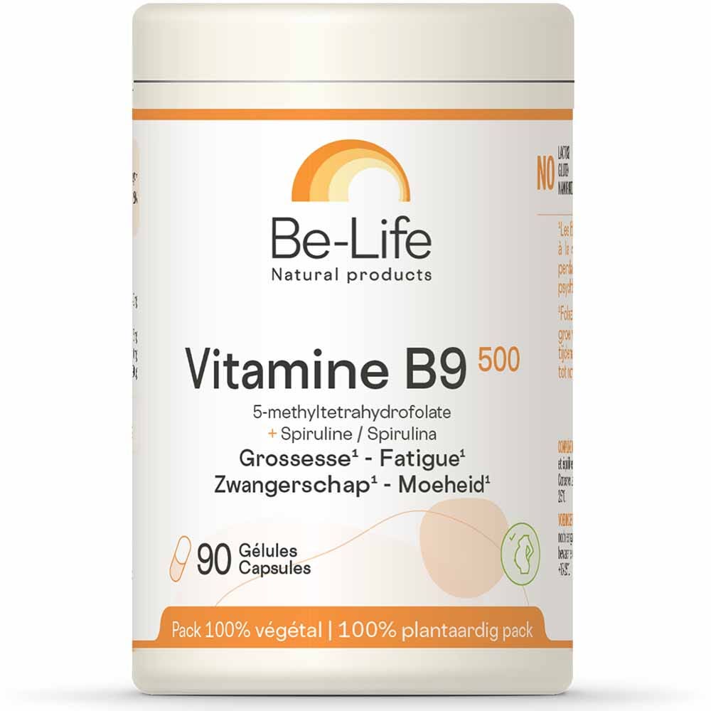 Be-Life Vitamin B9 500 90 Gelules