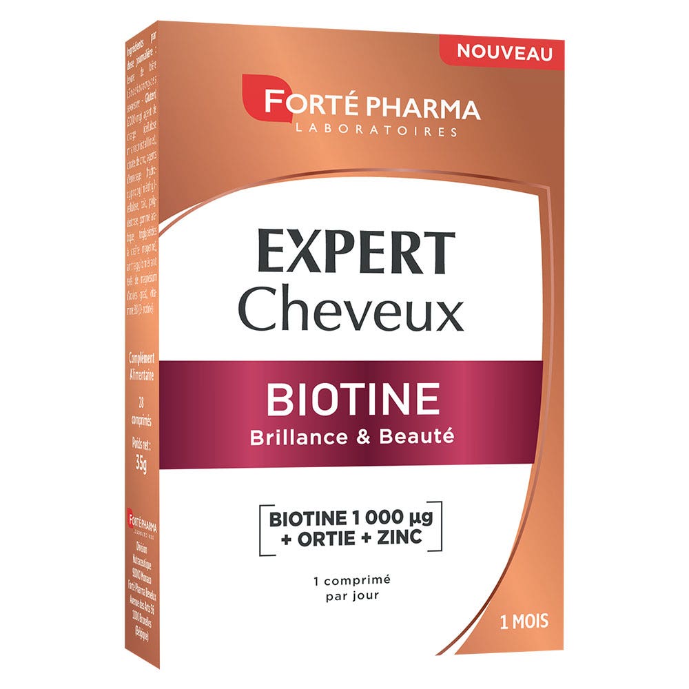 Forté Pharma Hair Expert Biotin 30 tablets
