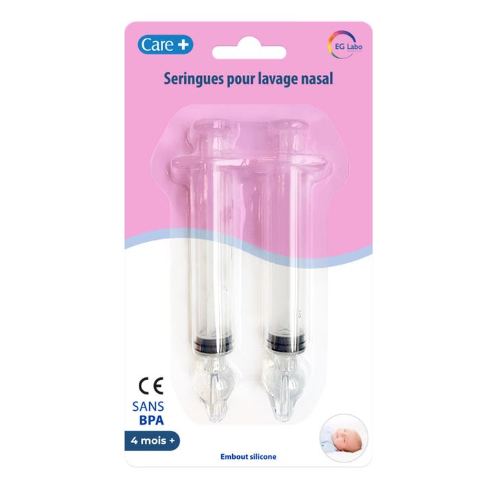 Care+ Nasal syringes x2 - Easypara