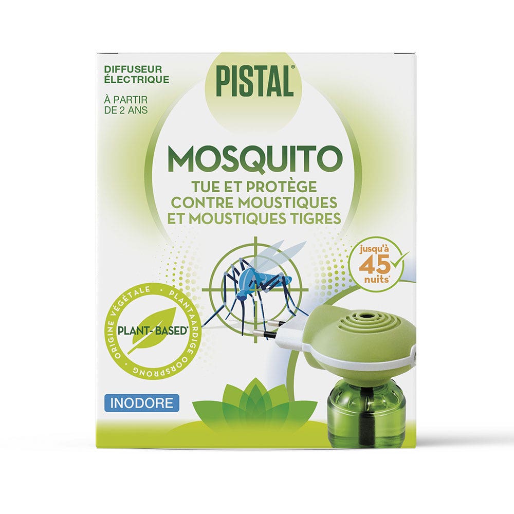 Pistal Mosquito Diffuser & Refill Plant 45 Nights