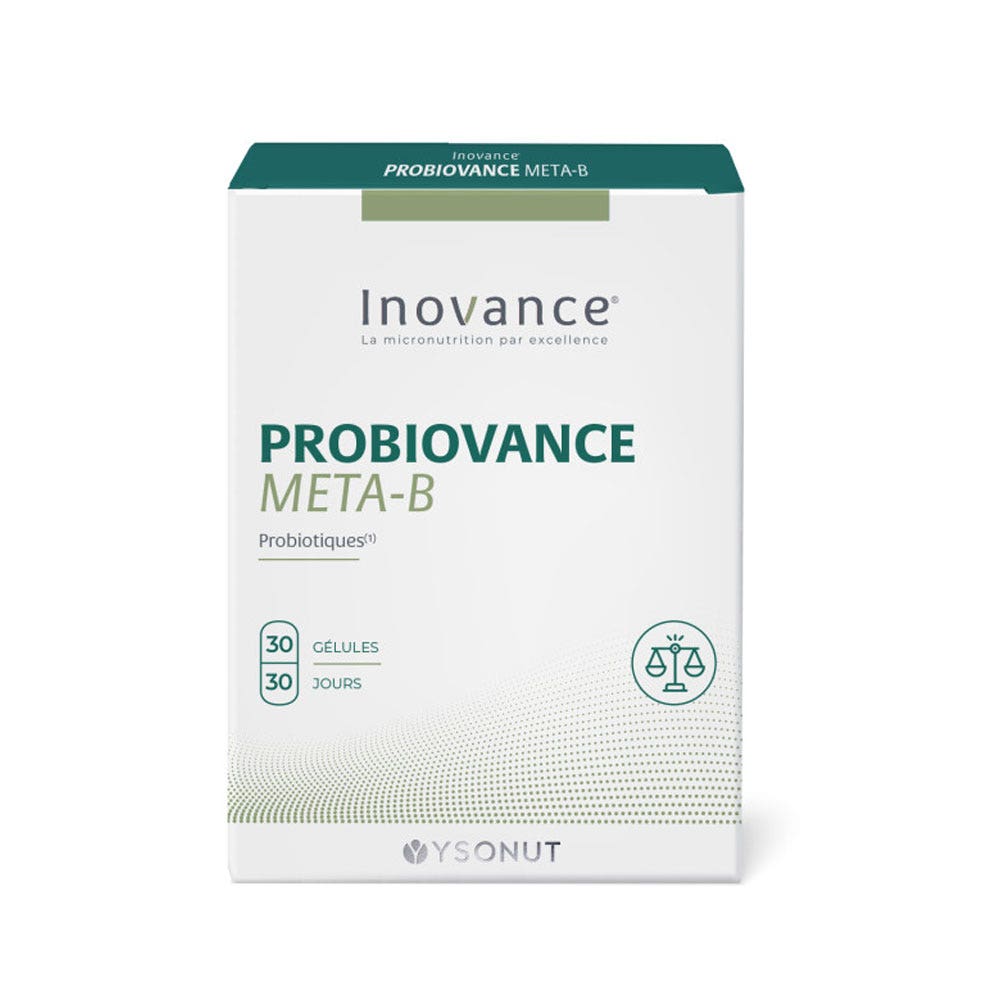 Inovance Probiovance Meta-B gut flora support 30 capsules