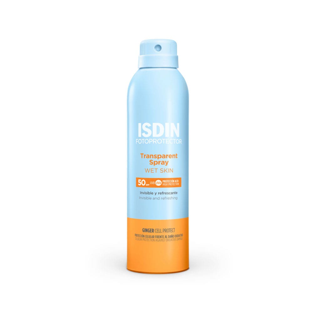 Isdin Transparent Spray Fotoprotector Sun protection body cream SPF50 250 ml