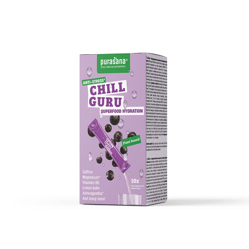 Purasana Chill Guru hydration anti-stress 10 sticks